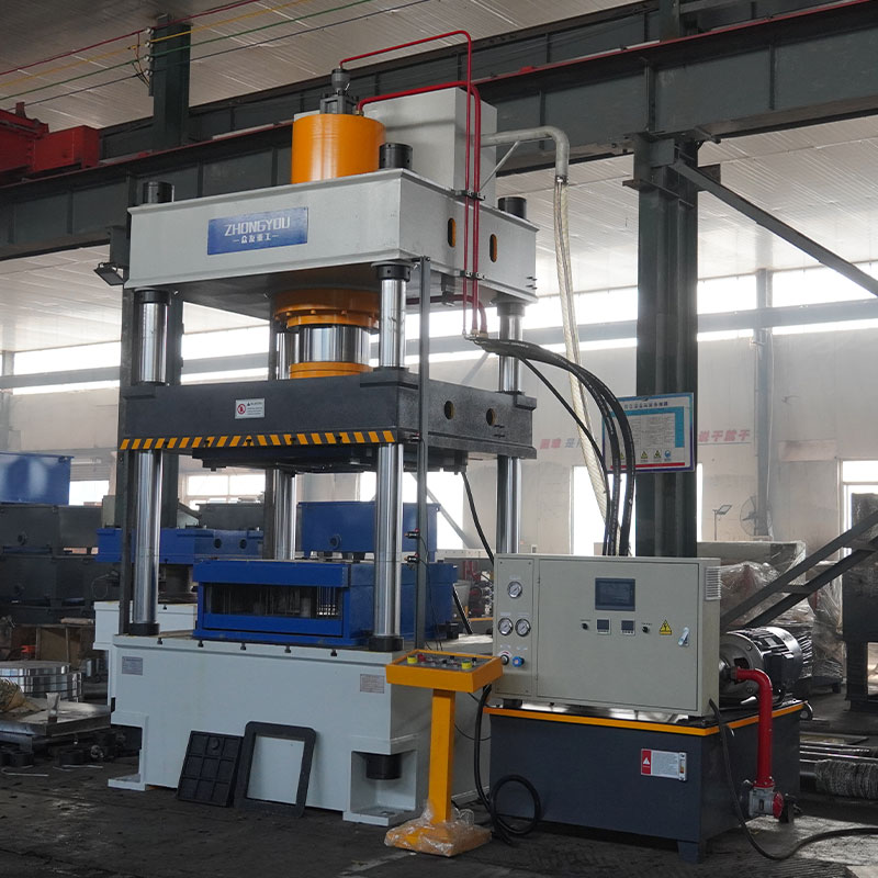 400吨SMC井盖液压机    树脂井盖压力机