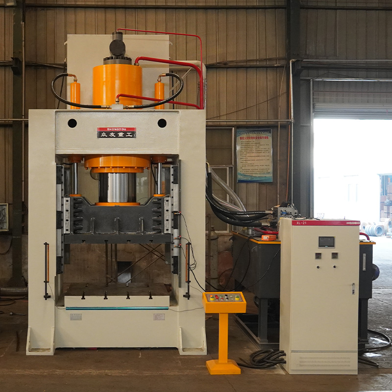 800吨金属热锻液压机   框式压力机