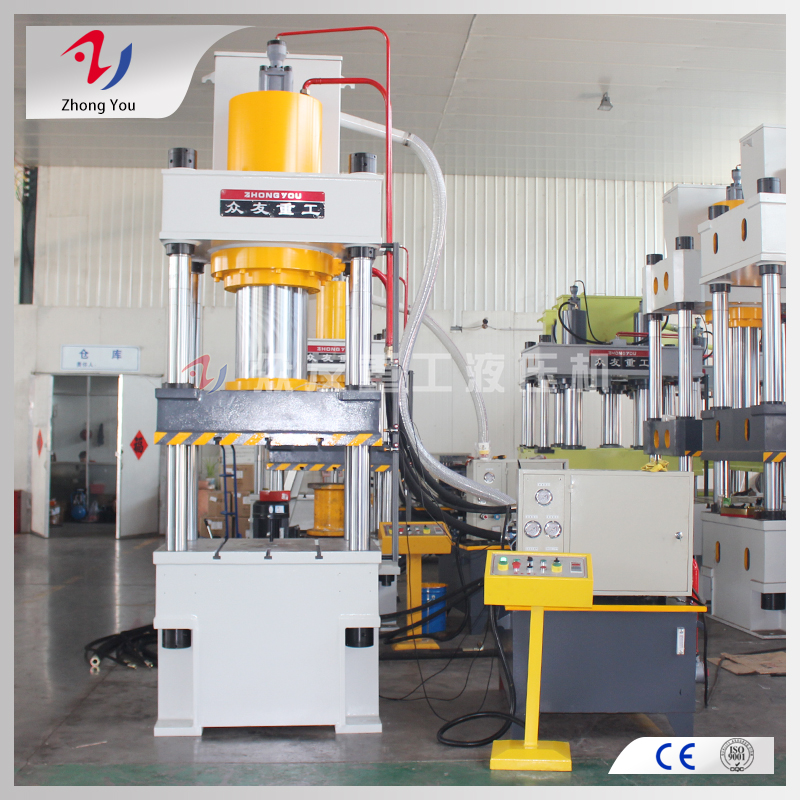 四柱液压机液压阀出现损坏怎么办