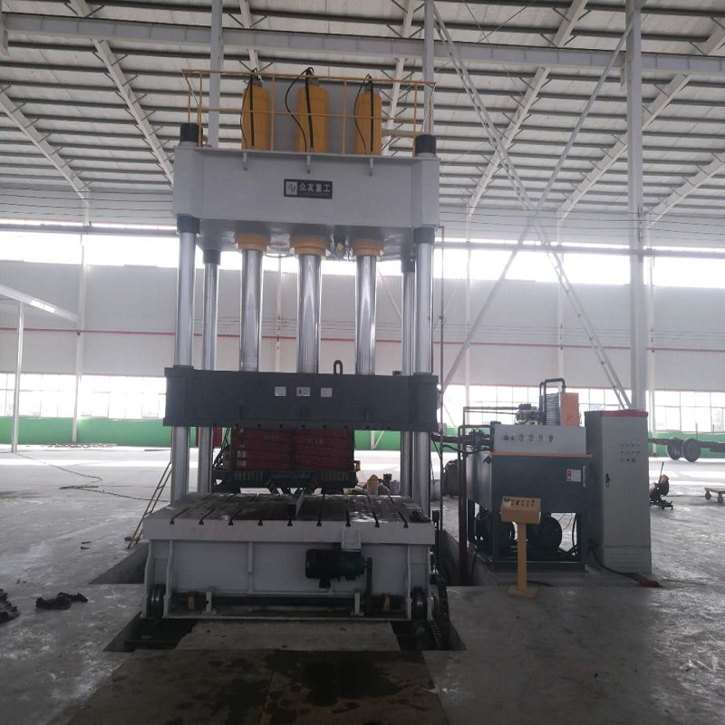 在使用800吨油压机时应怎样防止液压油污染问题