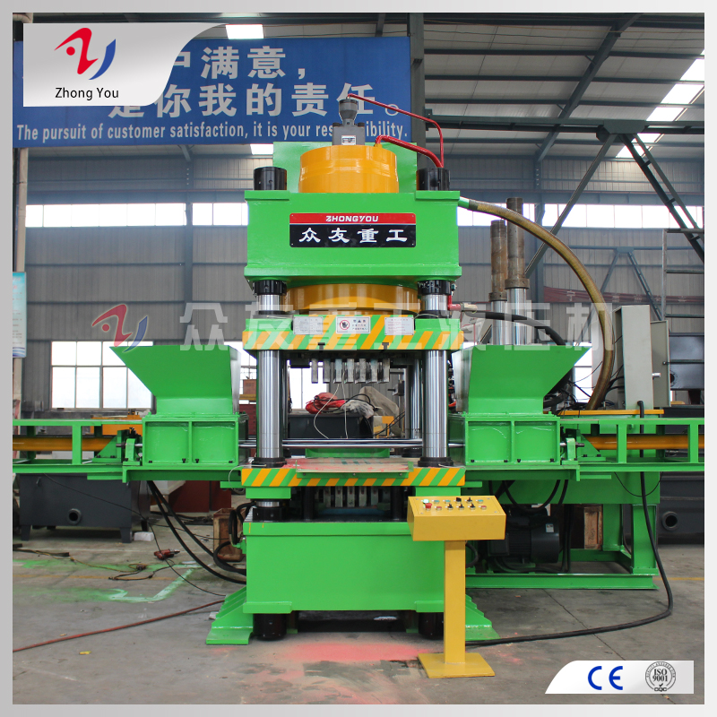 鱼饵压块成型四柱液压机介绍