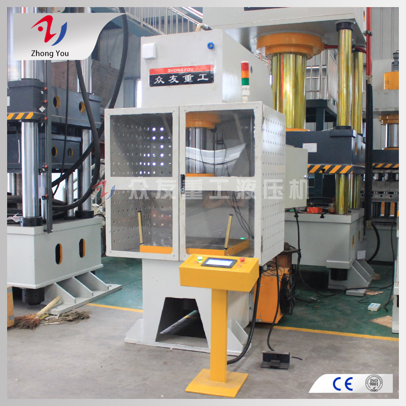 单柱校正液压机适合使用的范围