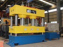 315吨双缸三梁四柱液压机