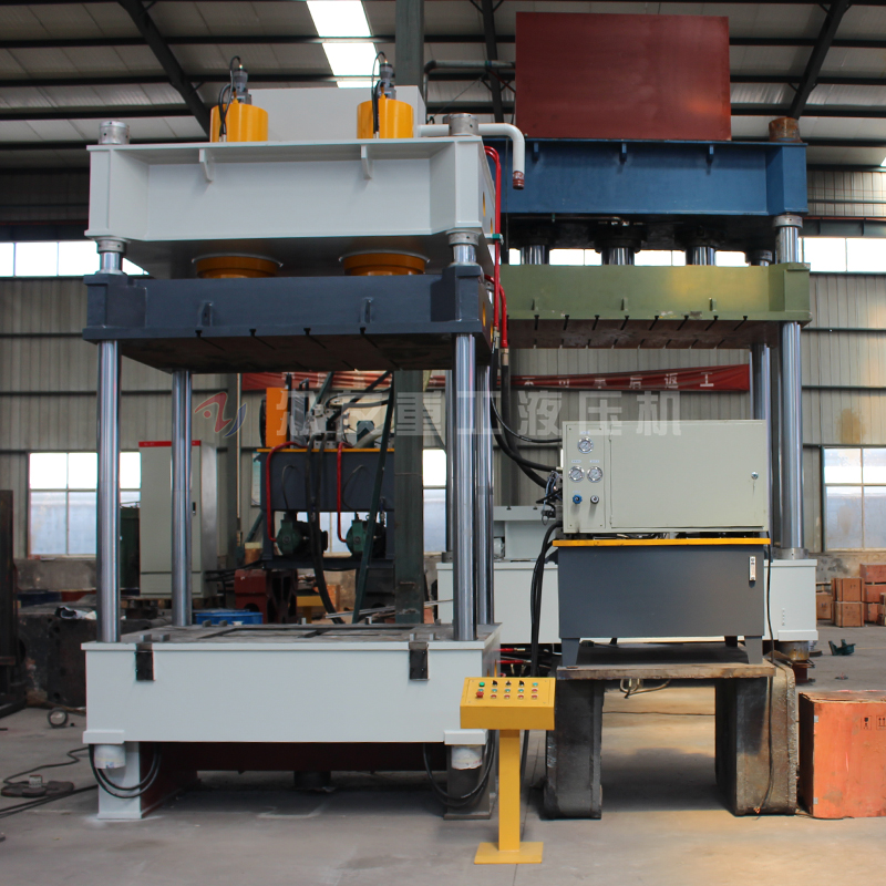 350吨带液压垫风冷液压机 350t金属拉伸成型油压机