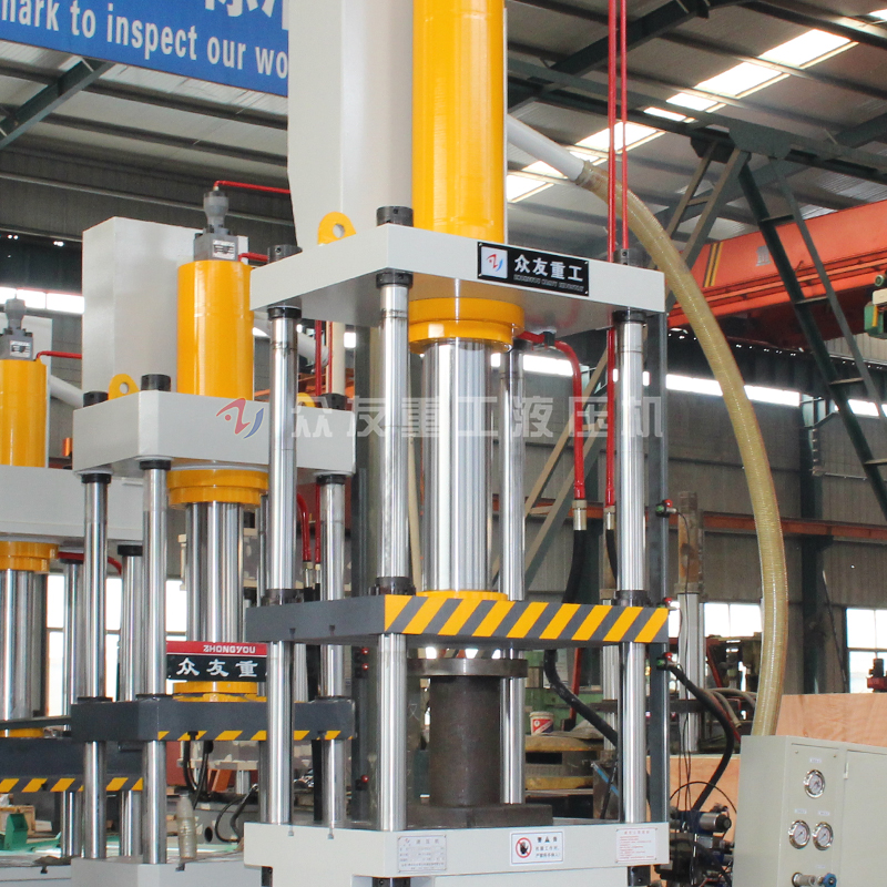 灭火器拉伸成型液压机  100吨四柱液压机 100t金属拉伸成型油压机  