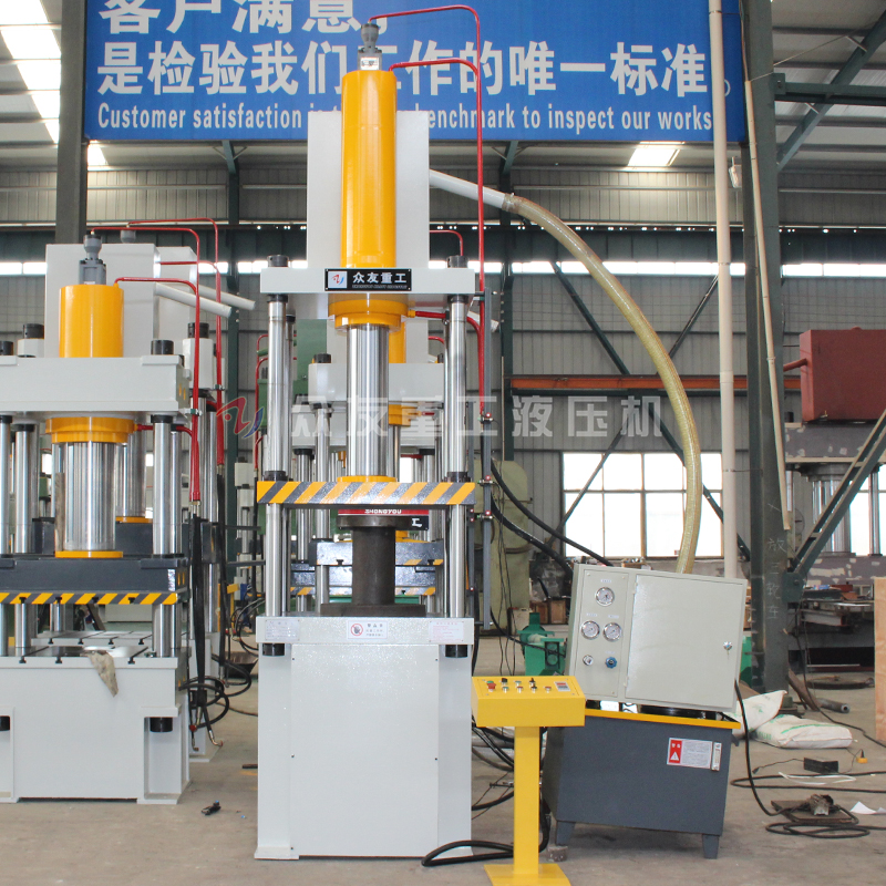 灭火器拉伸成型液压机  100吨四柱液压机 100t金属拉伸成型油压机  