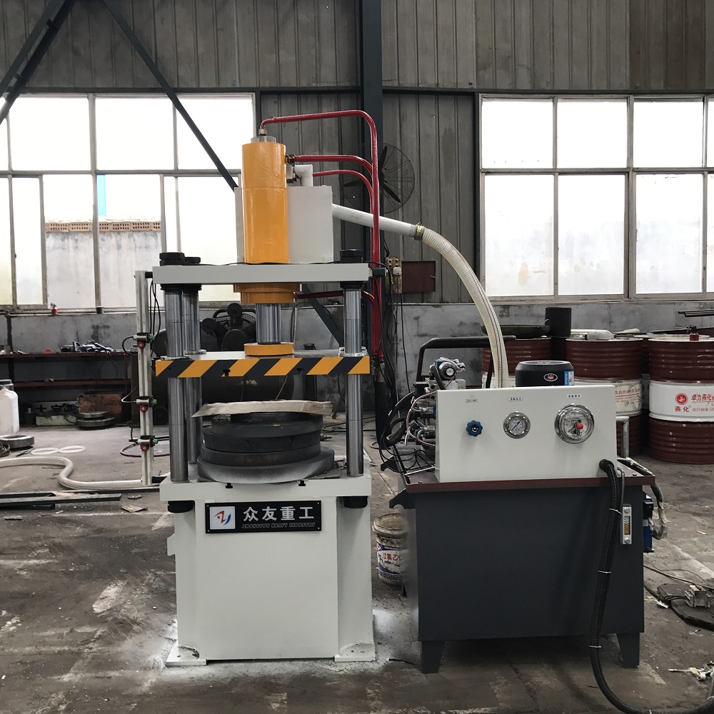 63吨带PLC快速液压机 63T小型四柱油压机多功能液压机