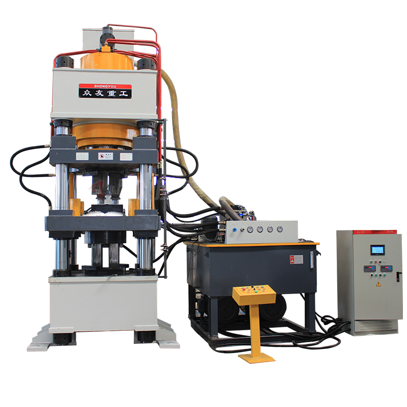 四柱液压机出现晃动时怎么办？ 液压机厂家解答