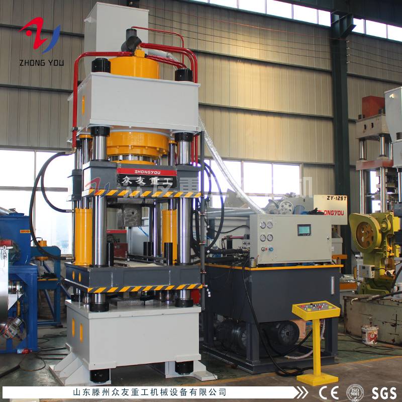 四柱液压机立柱的导向装置都有哪些？