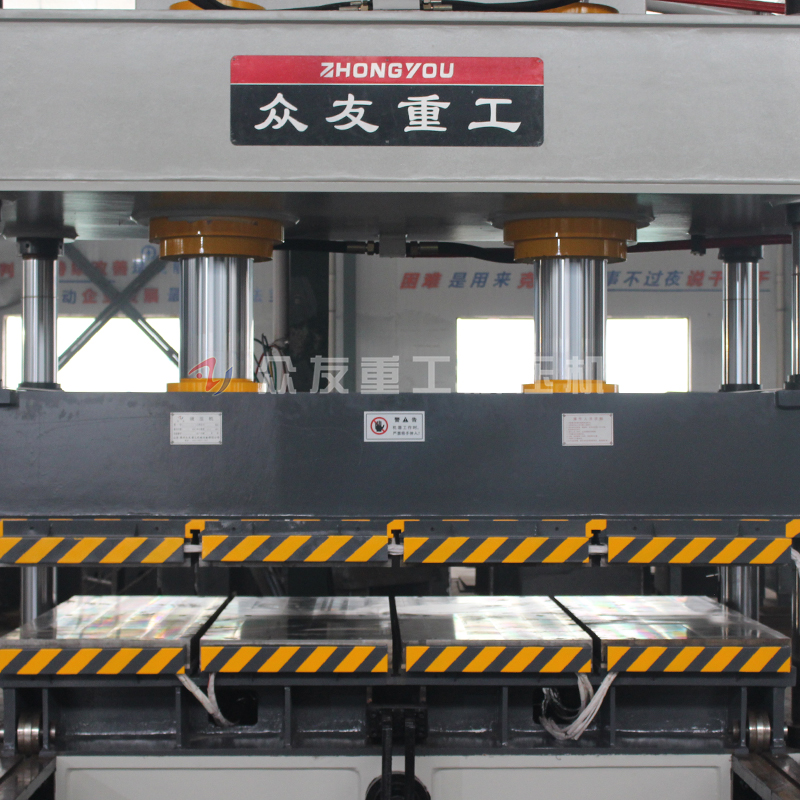 315吨双缸移动工作台带加热板液压机 315T金属成型油压机油压机压力机