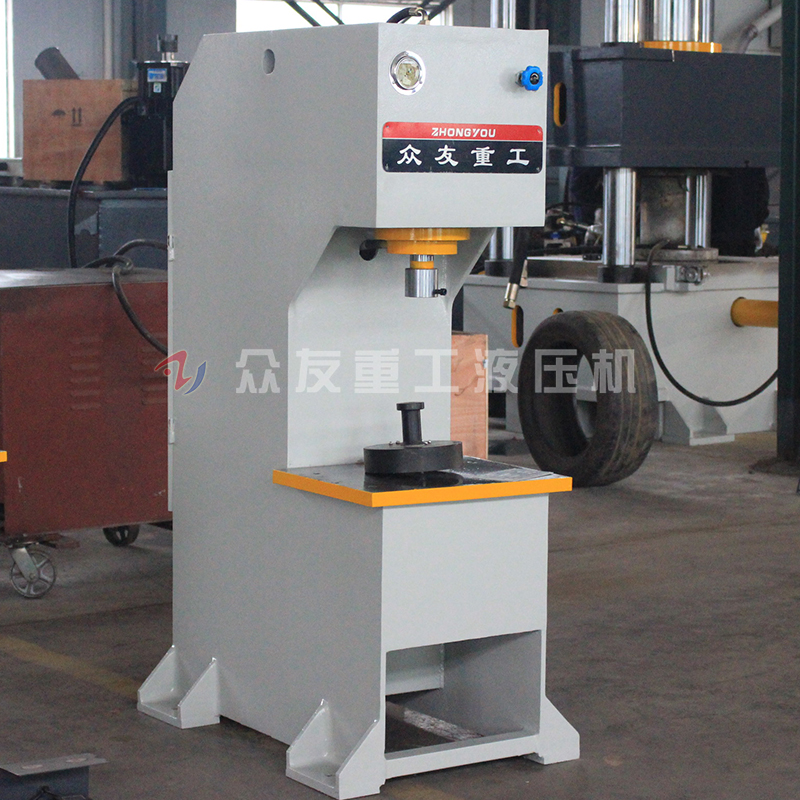 单臂液压机液压系统漏油的原因及处理方法 液压机厂家整理