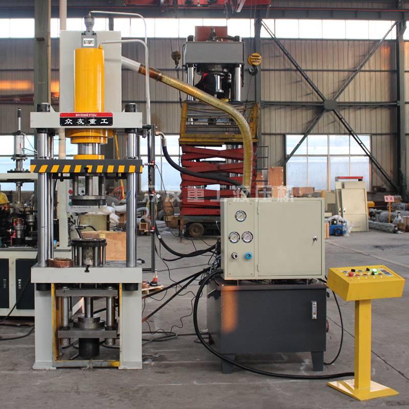 80吨铜壶拉伸液压机 80T金属拉伸成型油压机