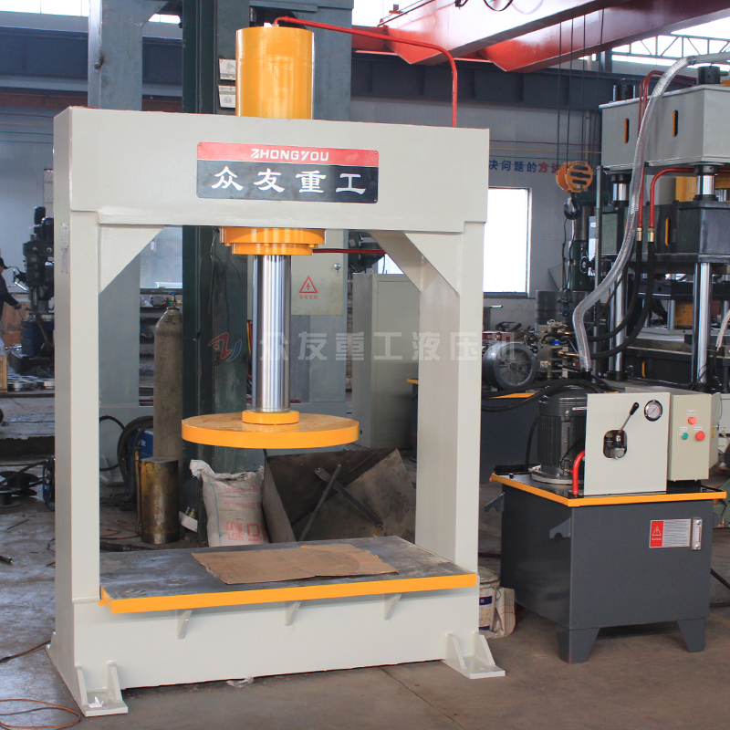 160吨框式液压机 160吨龙门实心轮胎压装机压胎机
