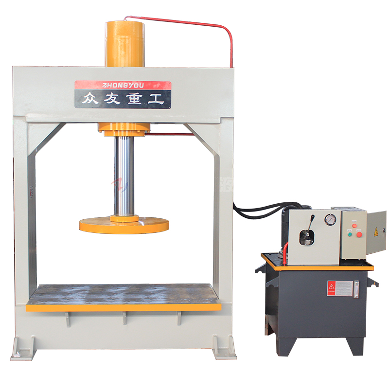 160吨框式液压机 160吨龙门实心轮胎压装机压胎机