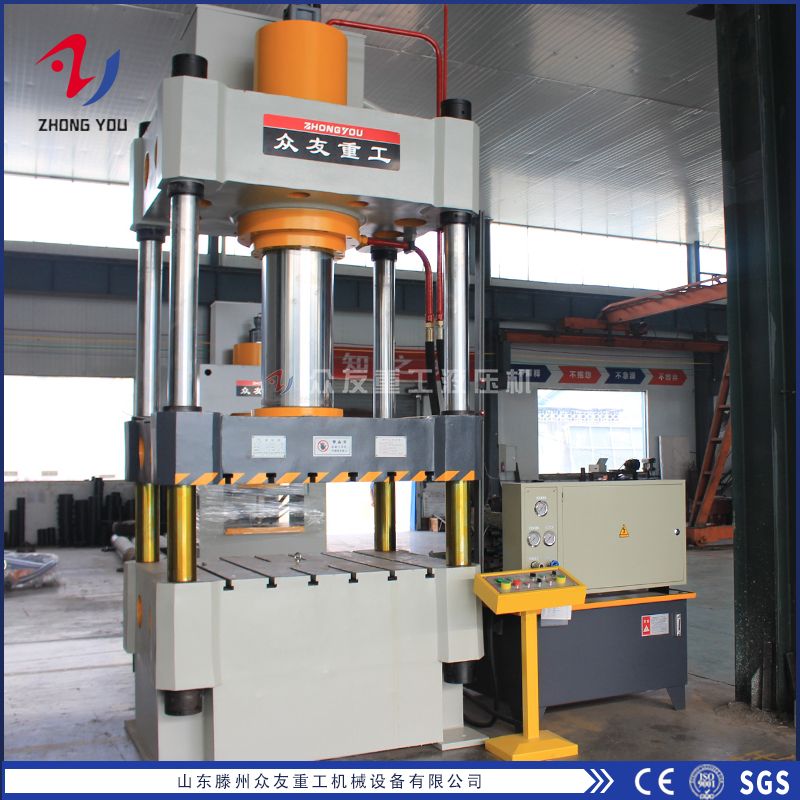 200吨液压机运行期间压力变零无法调节怎么办？