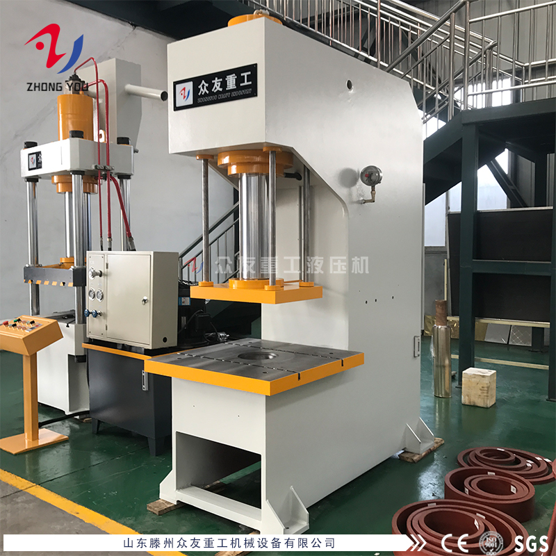 液压机厂家整理单臂液压机的试机操作步骤