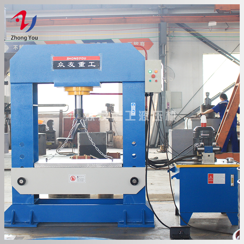 框式液压机在初次起动油泵时有哪些注意事项？