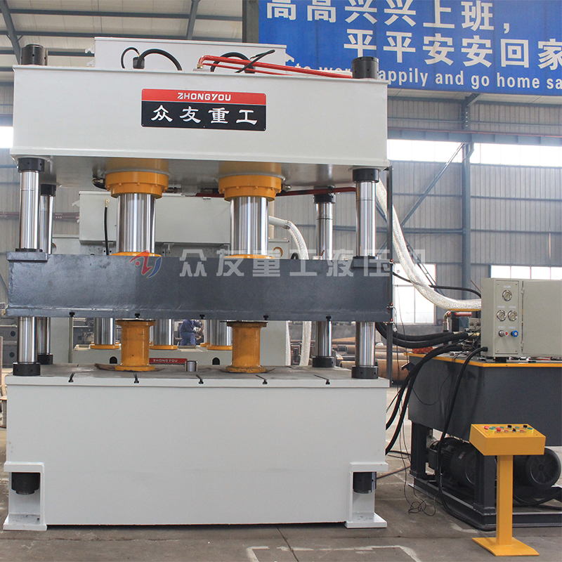 三梁四柱液压机主油缸震动大且噪音大的原因及解决方法