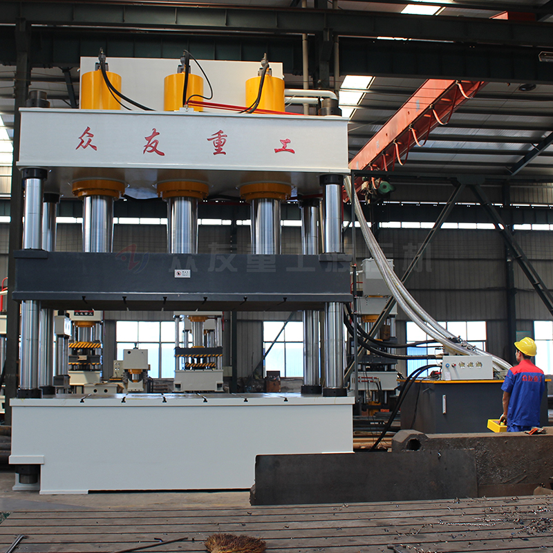 1000吨液压机如何安装模具？液压机厂家解答