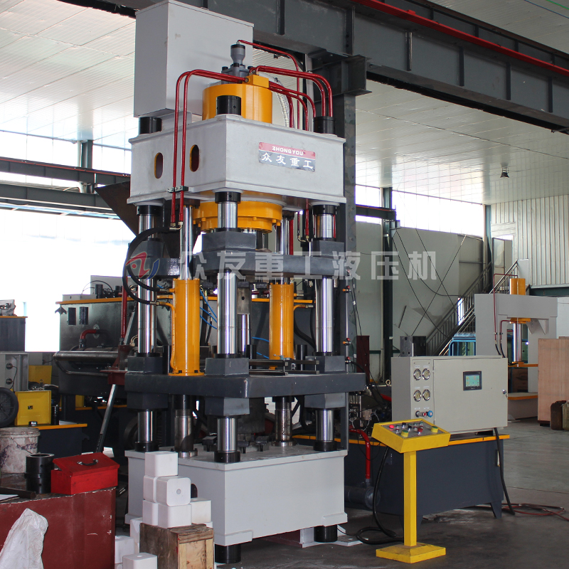 如何清洗100吨四柱液压机的液压阀阀体？