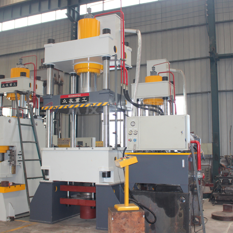 315吨四柱油压机长期运行一般会造成哪些磨损？