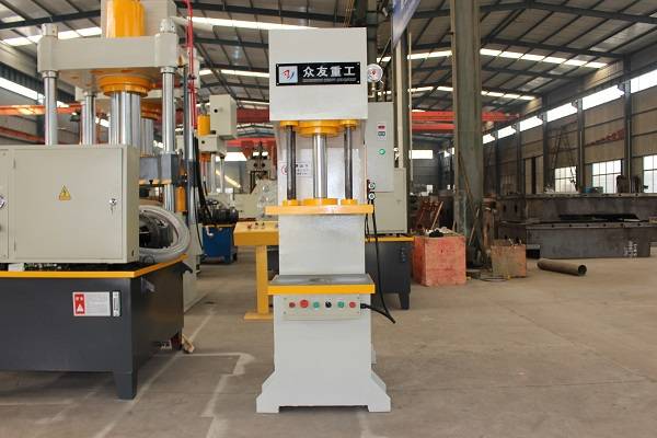 40T单臂带导向柱T型槽冲孔液压机 40T单臂油压机