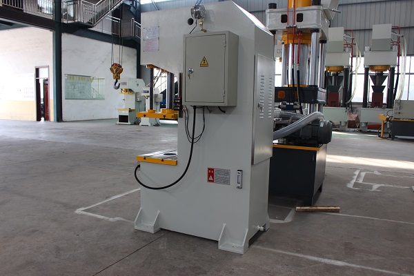 40T单臂带导向柱T型槽冲孔液压机 40T单臂油压机