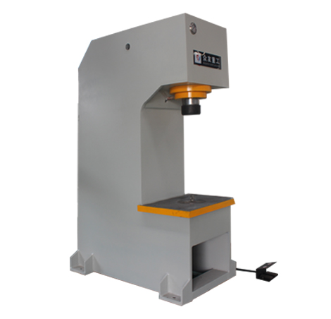 100吨单臂液压机,带四柱导向100t单柱液压机,100吨虎口液压机