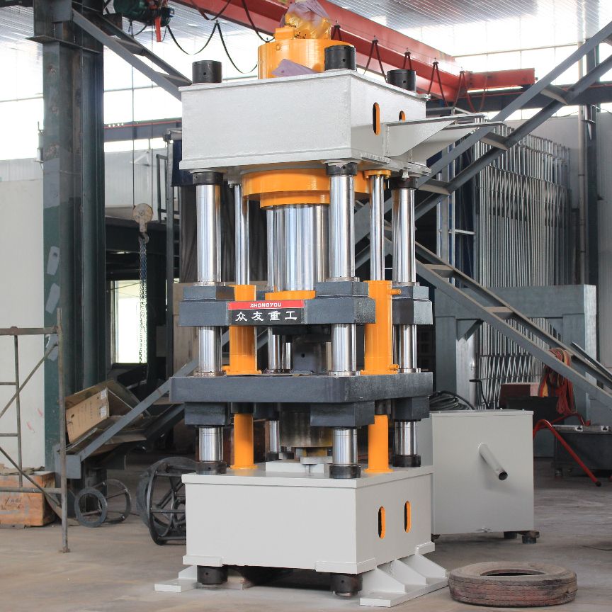 500吨牛羊舔砖液压机 粉末成型液压机 500T盐砖压块机  500吨成型液压机