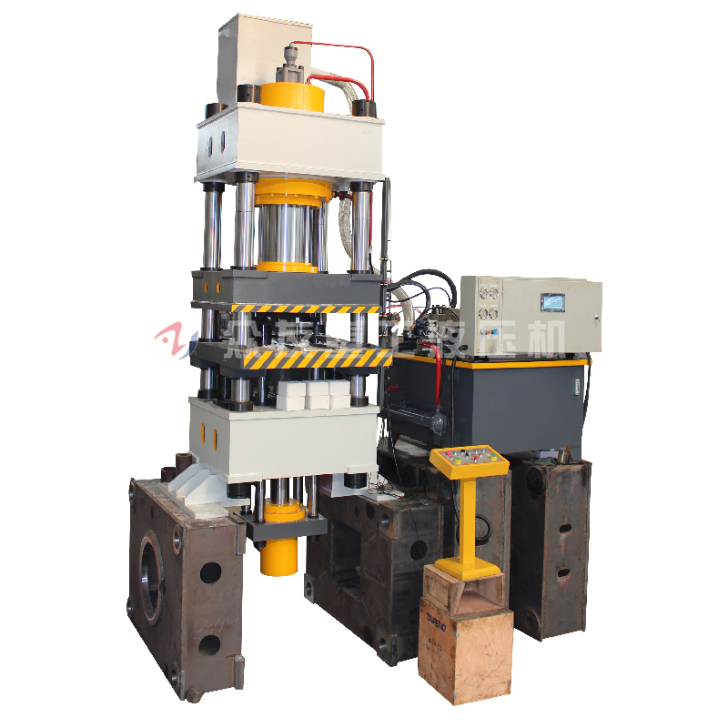 400吨牛羊舔砖液压机 400T盐砖机_粉末成型油压机