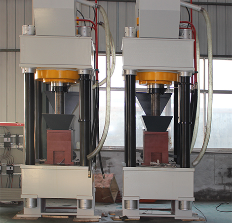 630吨金属屑压块液压机 630吨金属粉末成型油压机屑饼机