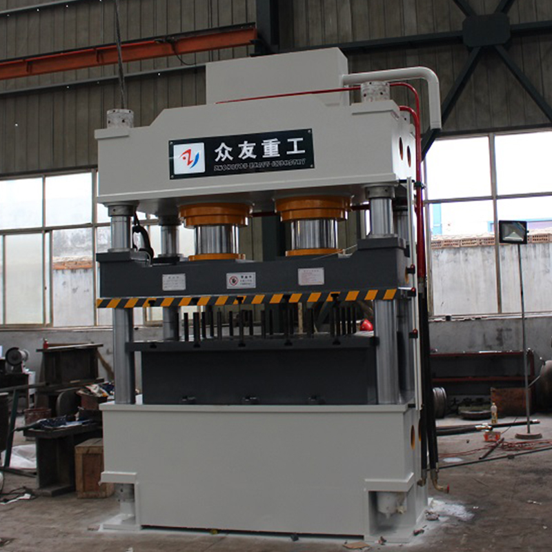 630吨液压垫多杆顶出双缸液压机 630T金属拉伸成型油压机