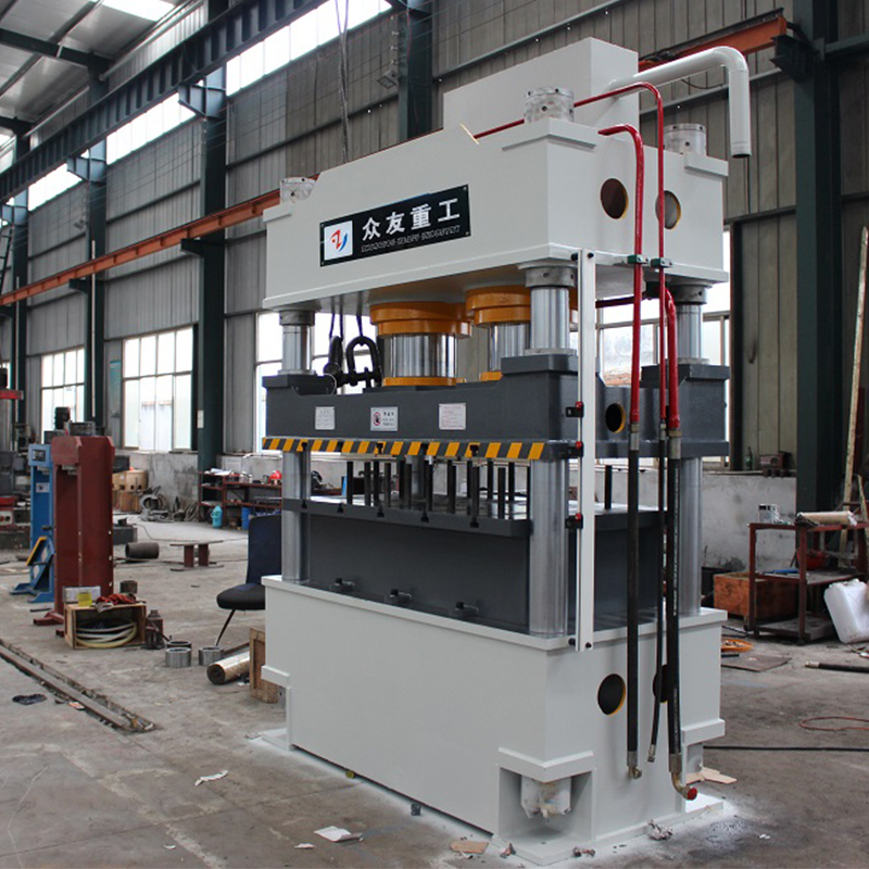 630吨液压垫多杆顶出双缸液压机 630T金属拉伸成型油压机