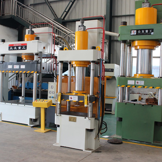 100吨带防护网液压机 100T金属成型四柱油压机