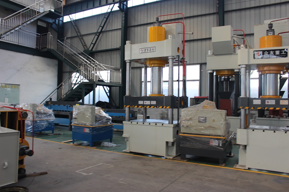 315吨钢板焊接四柱液压机 315T金属拉伸成型油压机