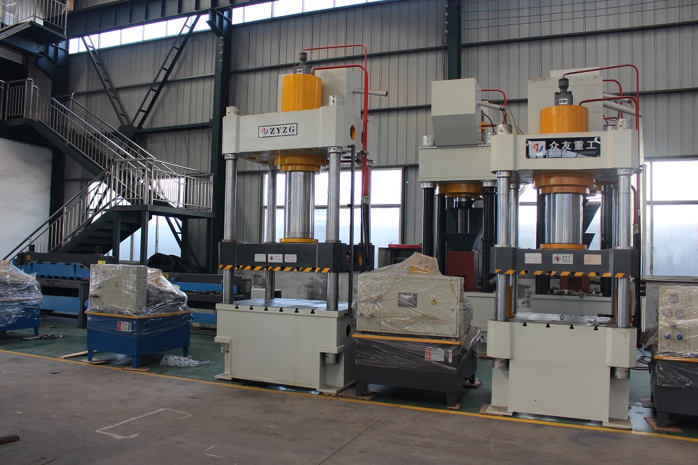 315吨钢板焊接四柱液压机 315T金属拉伸成型油压机