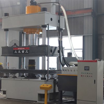 600吨压硅酸钙板液压机 600T复合材料成型四柱油压机