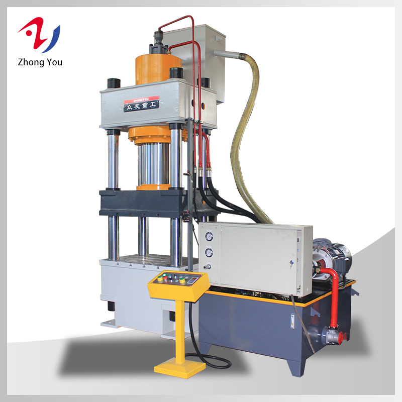 400吨四柱漏粪板液压机 400吨复合材料热压成型油压机