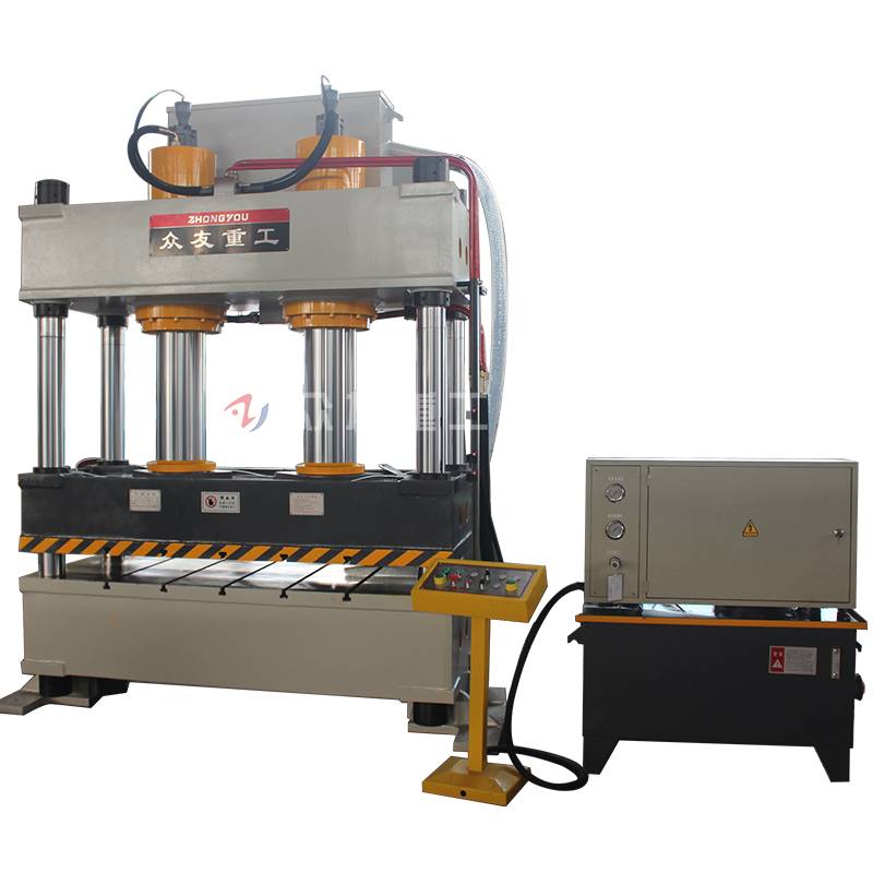 315吨金属瓦拉伸液压机 315T彩石瓦成型油压机  彩石瓦生产设备