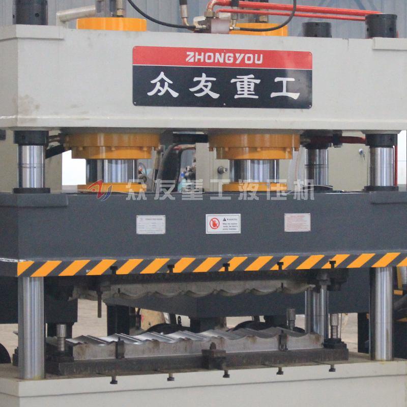 315吨双缸彩石瓦拉伸液压机 315吨金属瓦油压机  彩钢瓦液压机