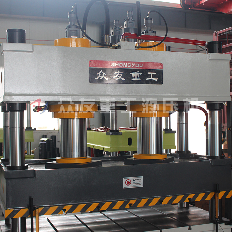 315吨彩石瓦拉伸双缸液压机 315吨金属瓦成型油压机