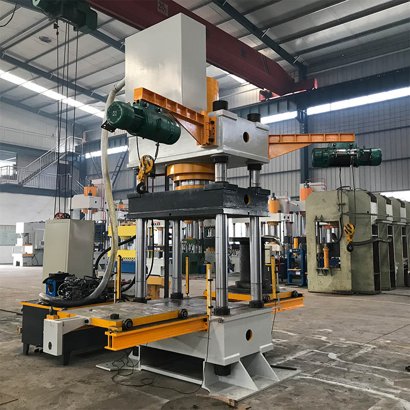400吨移动工作台液压机 400t金属成型四柱油压机