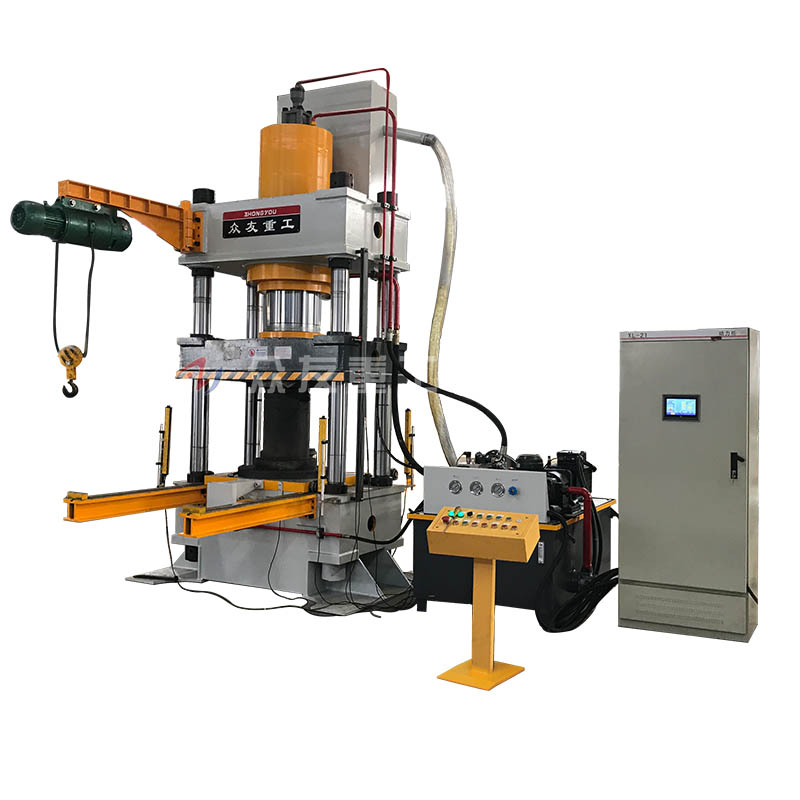 400吨移动工作台液压机 400t金属成型四柱油压机