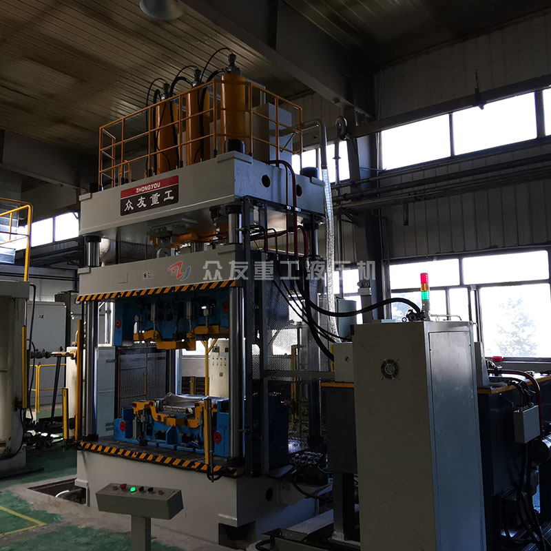 315吨汽车内饰成型液压机 315T复合材料热压油压机
