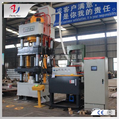 630吨牛羊舔砖液压机 630t粉末成型油压机 一出二盐砖机