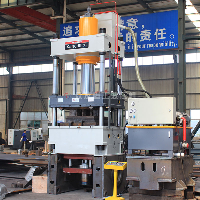 630吨四柱液压机运行中为什么会有噪音？