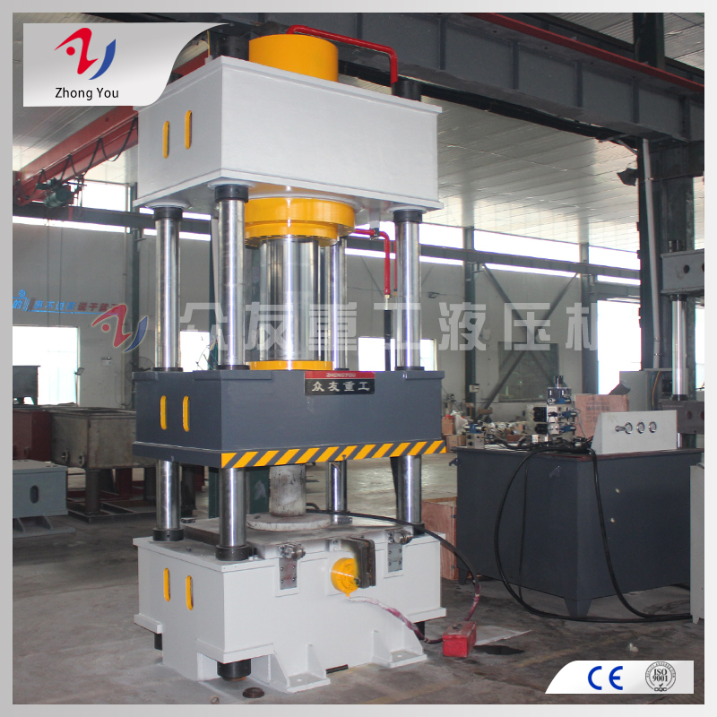 伺服四柱液压机供油压力过低怎么办？