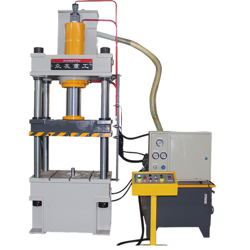 液压机械厂家解答液压机滑块为什么不下行？