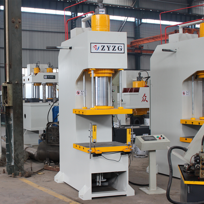 怎么去除315吨单柱液压机液压油中的气泡？液压机厂家来教你