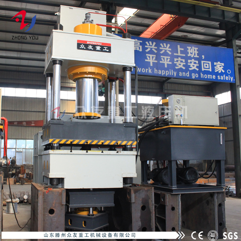 400吨四柱液压机电机发热的原因有哪些？液压机厂家解答